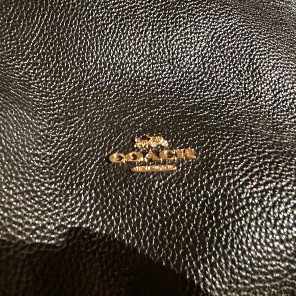 Coach black pebble leather purse - Picture 7 of 13